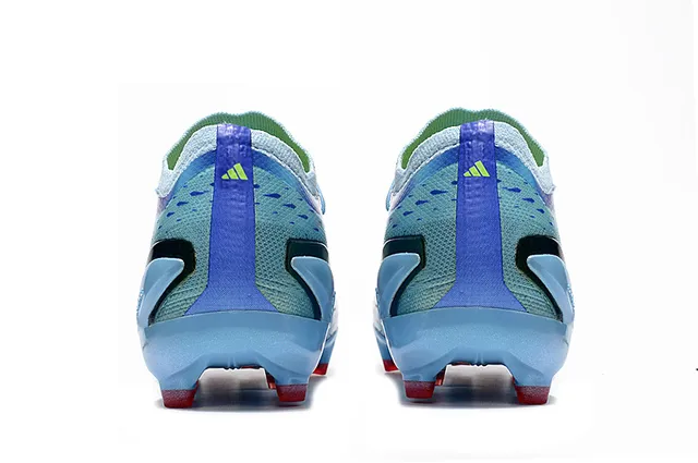 Nike Blue Multicolor Translucent Light Knit Upper Gradient Swoosh And Pattern Firm-Ground Soccer Shoes 4