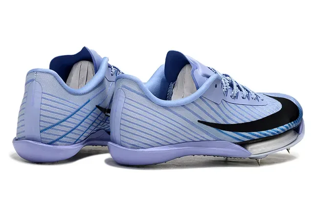 Nike Bleu Violet Low-Profile Racing Spike Holographic Iridescent Plate chaussures de course 8