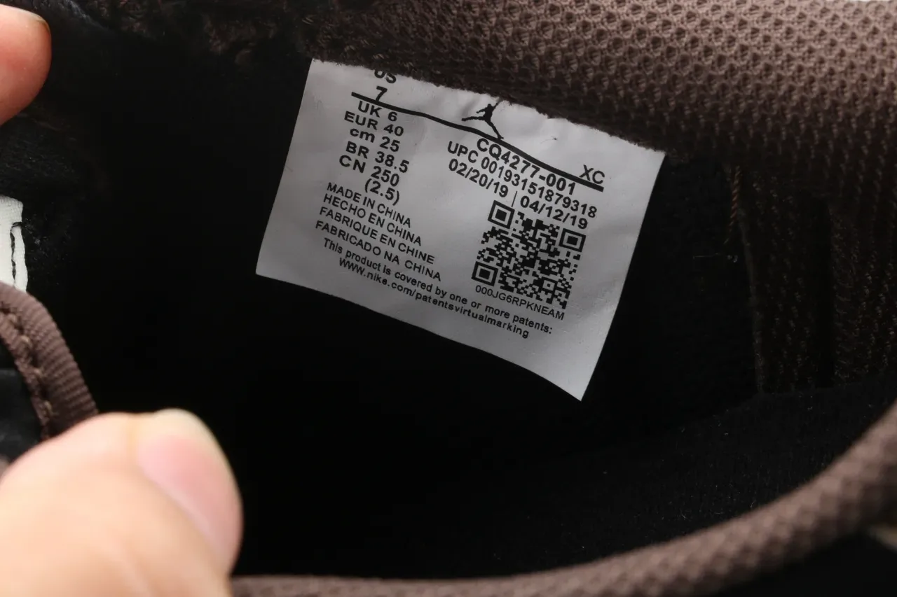Nike Brown Black Low-Top Silhouette Perforated Toe Box Lifestyle Sneakers 2