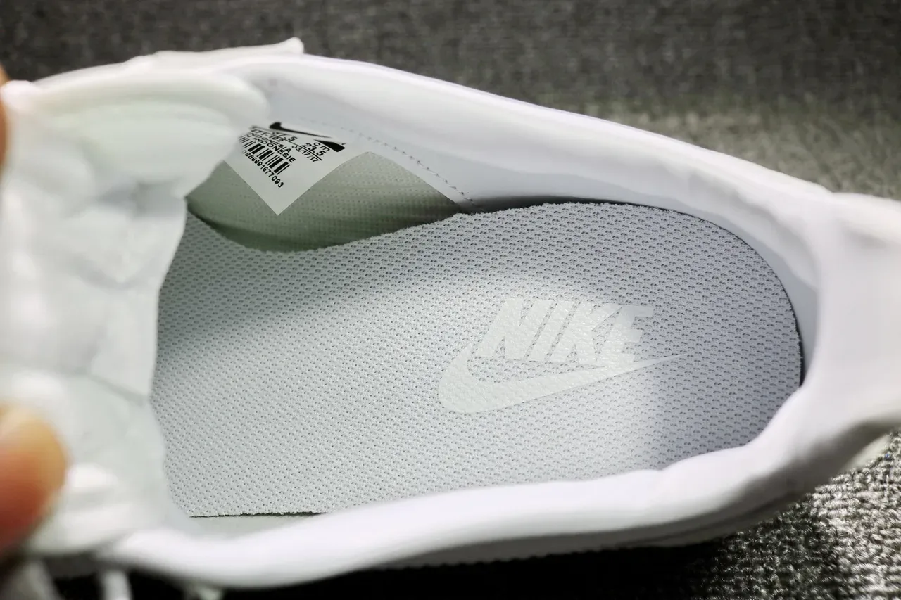Nike Cortez All-White Lifestyle Sneakers 4