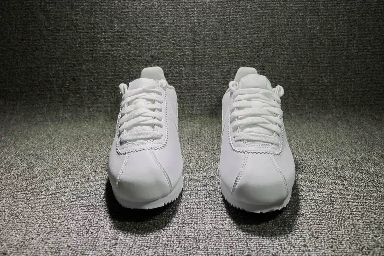 Nike Cortez All-White Lifestyle Sneakers 8