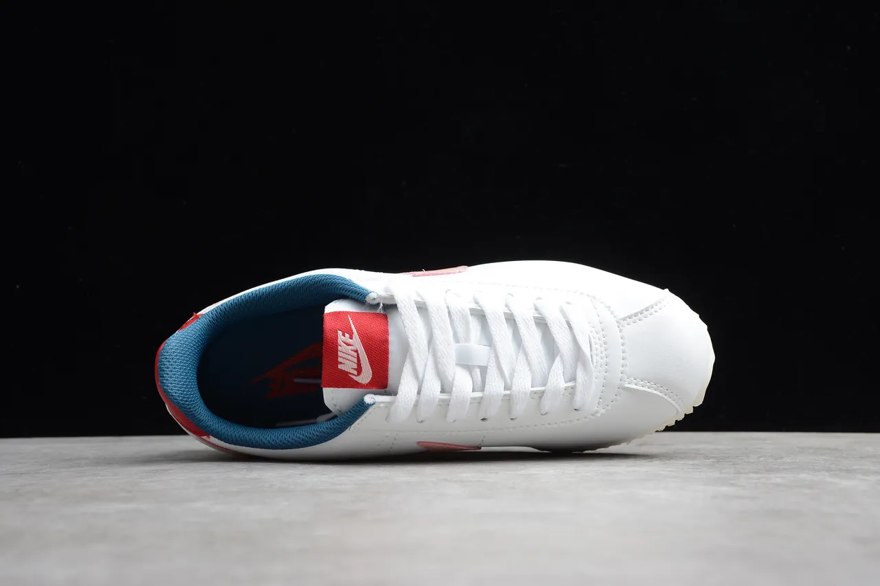 Nike Cortez White Pink Red Blue Yellow Lifestyle Sneakers 4