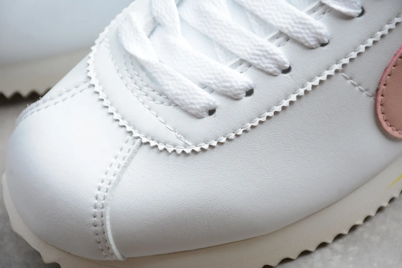 Nike Cortez White Pink Red Blue Yellow Lifestyle Sneakers 14