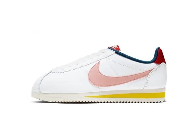 Nike Cortez White Pink Red Blue Yellow Lifestyle Sneakers 18