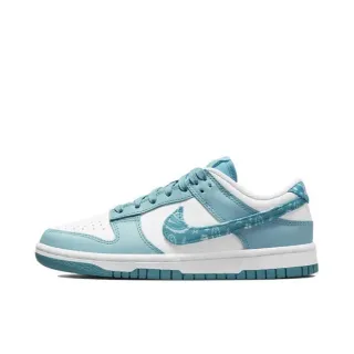 Nike Dunk Low Aqua Bandana Print Lifestyle Sneakers