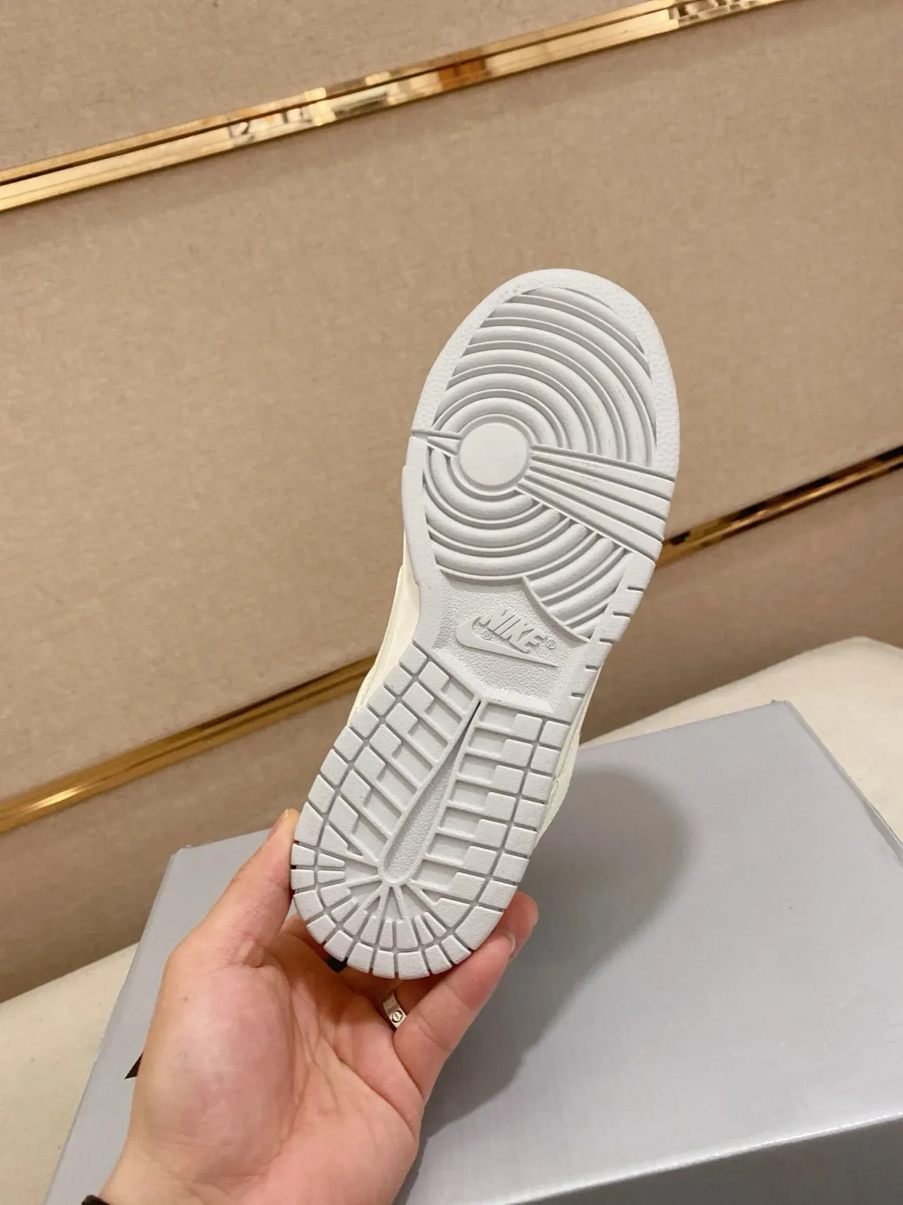 Nike Dunk Low Off-White Gray Lifestyle Sneakers 9