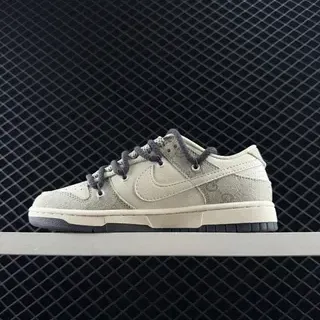 Nike Dunk Low Retro भूरा ग्रे लाइफस्टाइल स्नीकर