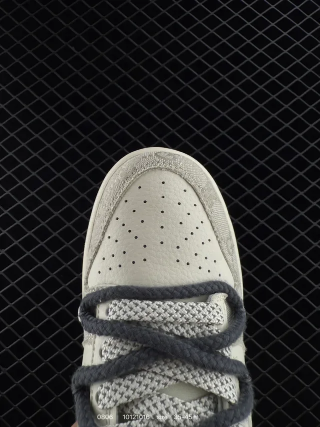 Nike Dunk Low Retro Beige Gray Lifestyle Sneakers 2