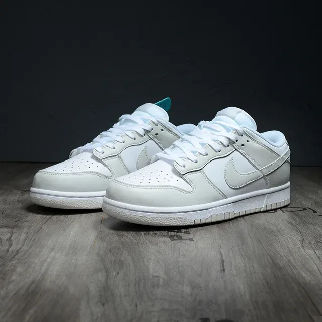 Nike Dunk Low White Gray Lifestyle Sneakers 3