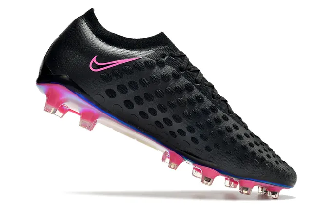 Nike Flyknit Ultra Noir semelle iridescente Firm-Ground Chaussures de football 18