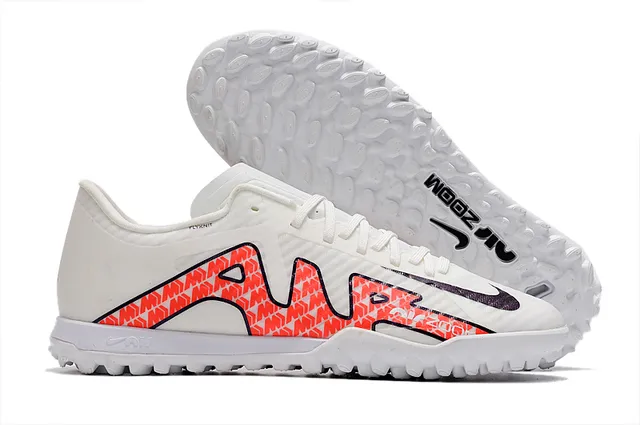 Nike doré blanc métallique cuivre synthétique supérieur semelle extérieure pelouse football chaussures 6