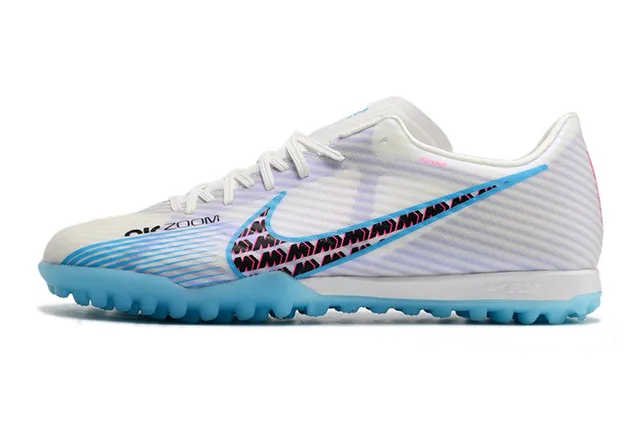 Nike doré blanc métallique cuivre synthétique supérieur semelle extérieure pelouse football chaussures 14