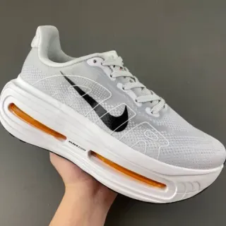 Nike Air Zoom Units Gris Blanco Malla Superior Visible Naranja Zapatos de Correr