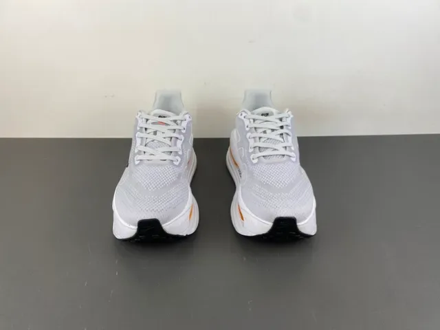 Nike Air Zoom Units Gris Blanc Maille Supérieure Visible Orange Chaussures de Course 11