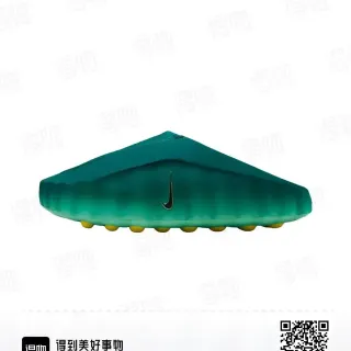 Nike Green Yellow Low-Profile Molded Upper Gradient Teal Firm-Ground Soccer Shoes