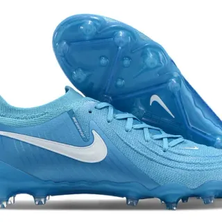 Nike Gripfall Light Blue Firm-Ground Soccer Shoes