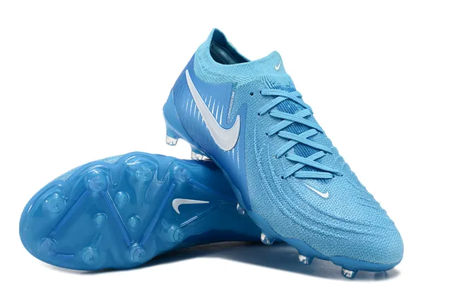 Nike Gripfall Light Blue Firm-Ground Soccer Shoes 4