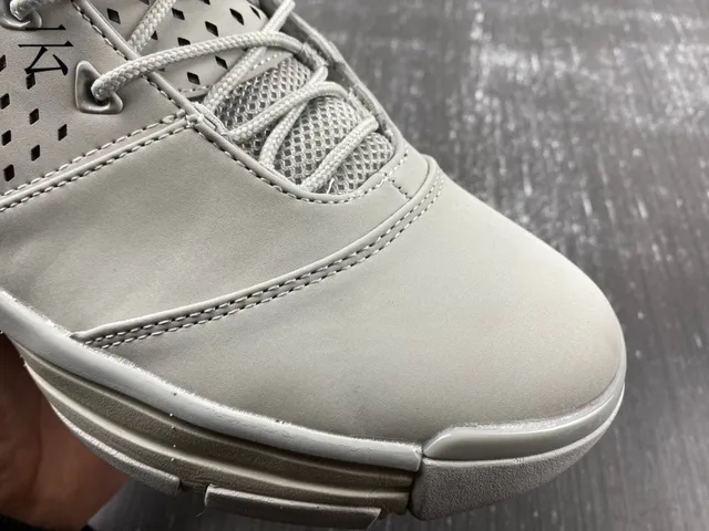 Nike High-Top Perforated Gray Basketball Shoes 4