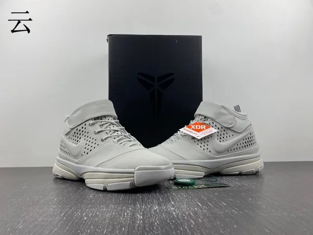 Nike High-Top Perforated Gray Basketball Shoes 14