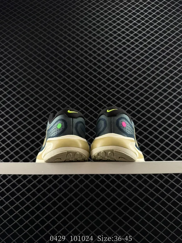 Nike Journey Run Navy and Beige Running Shoes 4