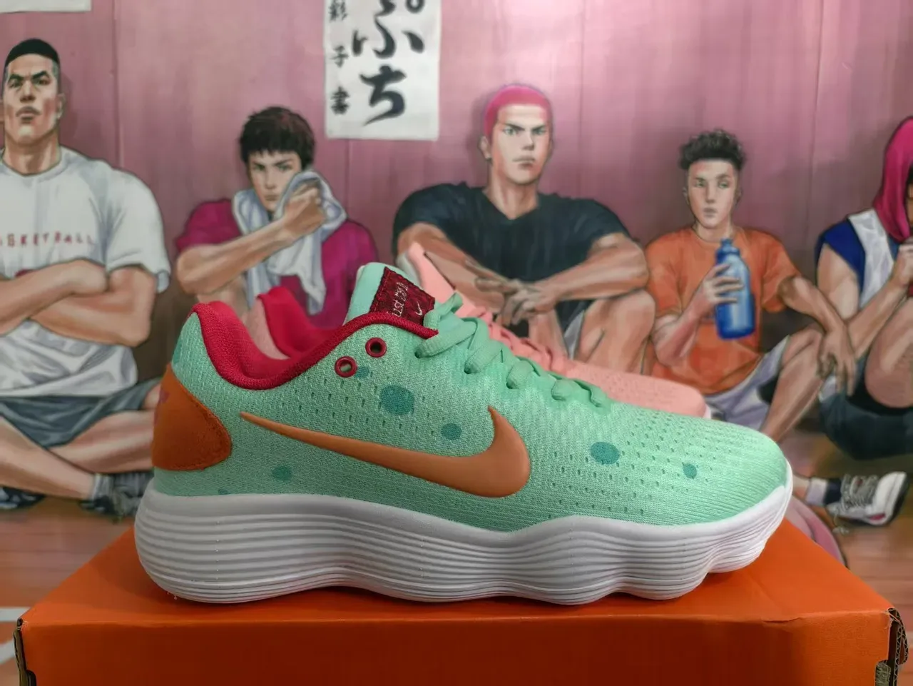 Nike Knit Mesh Polka-Dot Lifestyle Sneakers 5