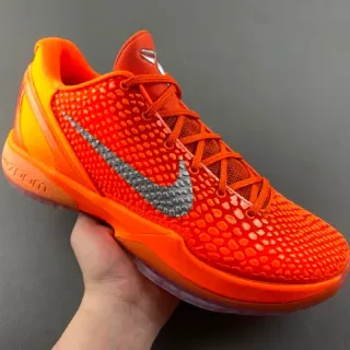 Nike Kobe 6 Orange Yellow Silver 篮球鞋