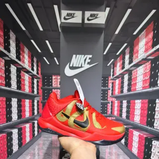 Nike Kobe Basketball Shoe Red Gold Black Basketball Shoes