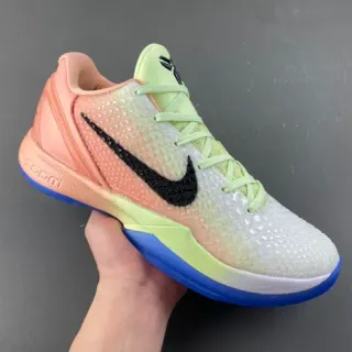 Nike Kobe Multicolor High-Top Textured Mesh/synthetic Upper Basketball Shoes
