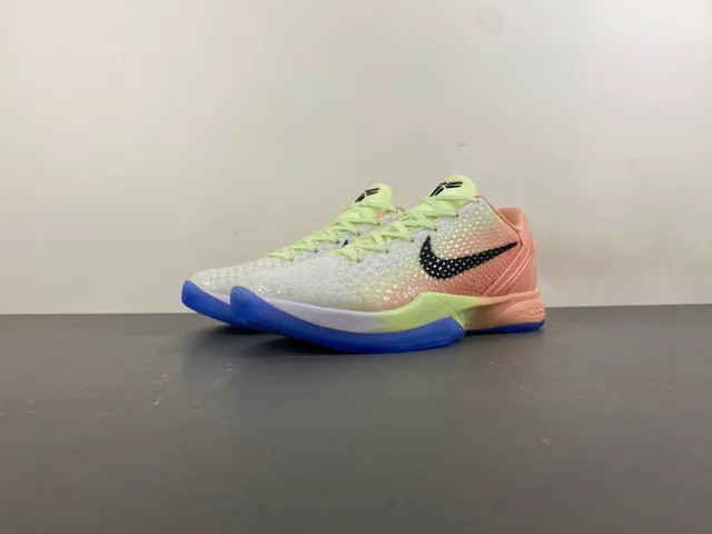 Nike Kobe Multicolor High-Top Textured Mesh/synthetic Upper Basketball Shoes 11