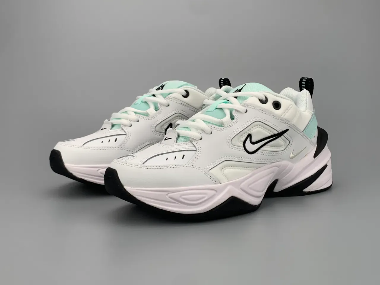 Nike M2K Tekno White Mint Green Chunky Sneakers 5
