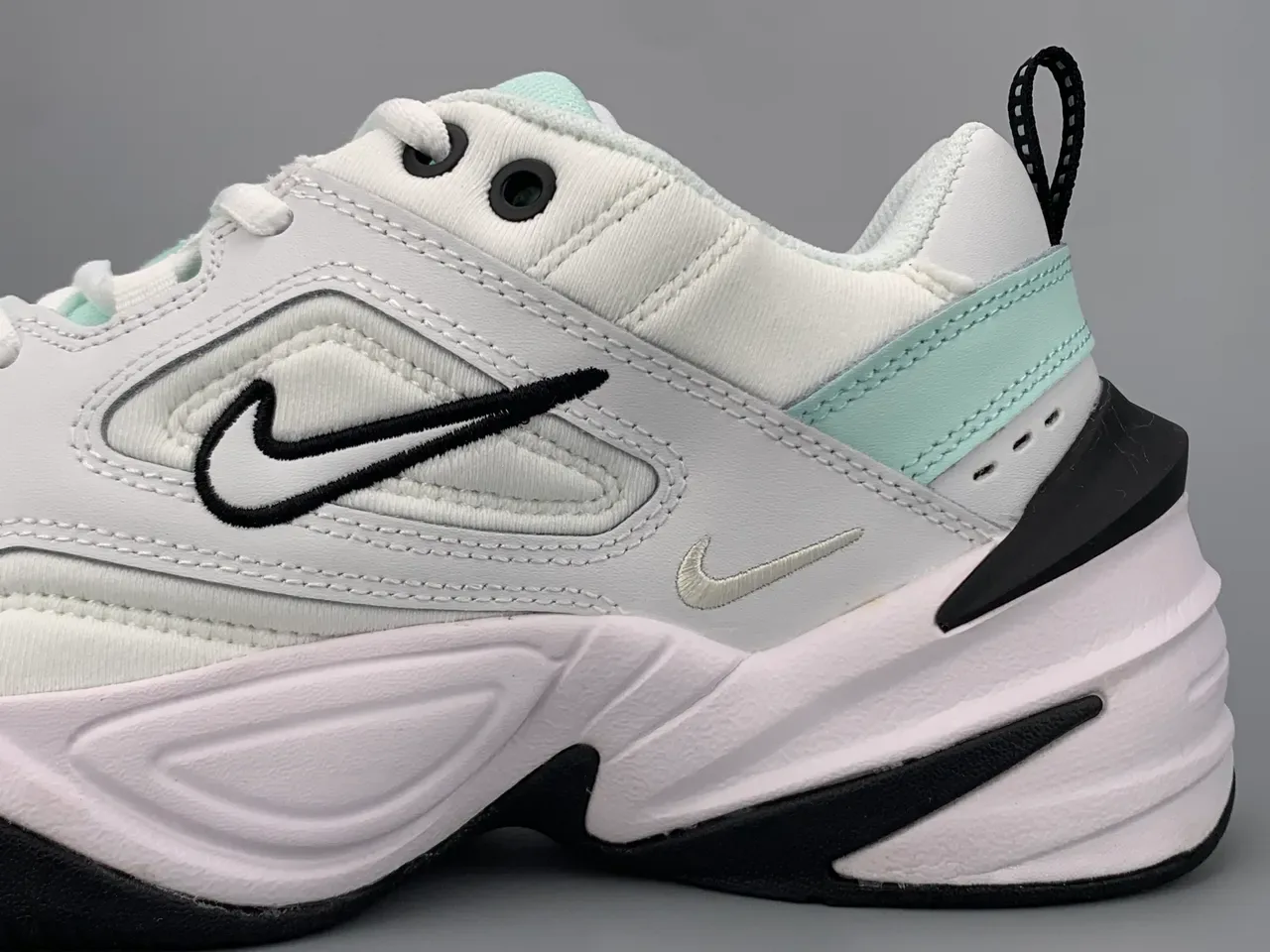 Nike M2K Tekno White Mint Green Chunky Sneakers 6