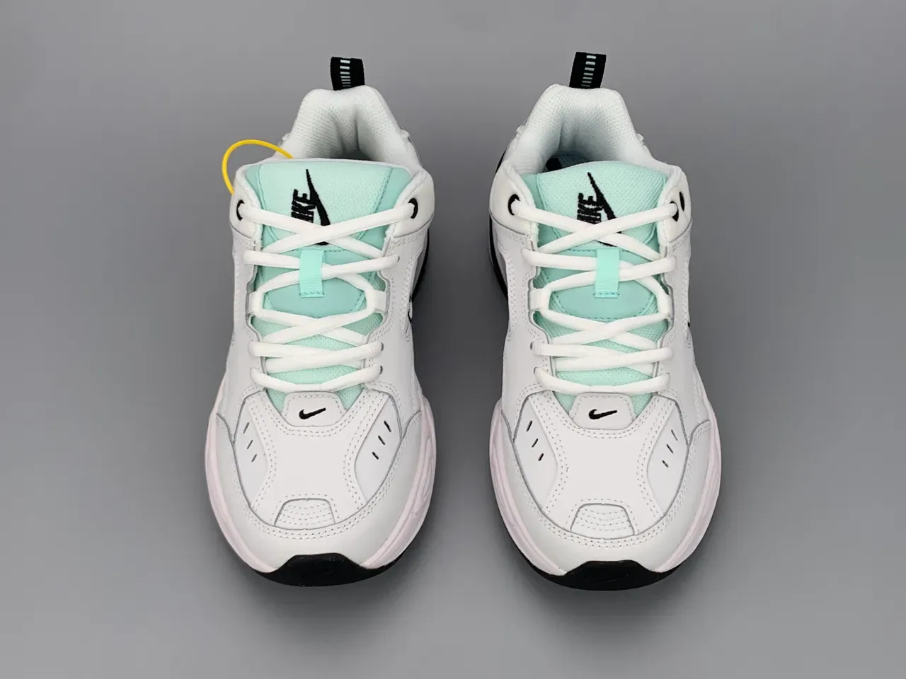Nike M2K Tekno White Mint Green Chunky Sneakers 9