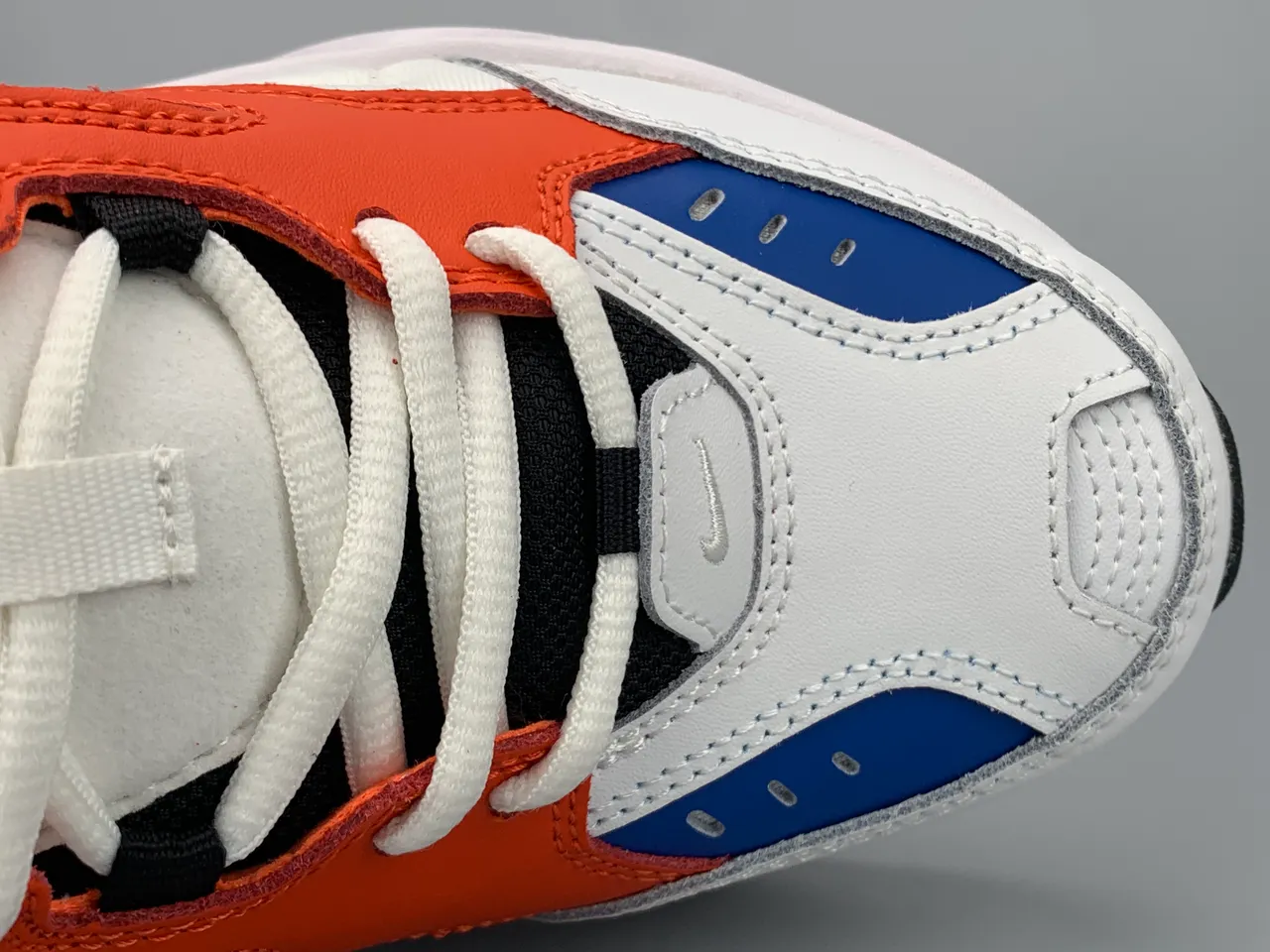 Nike M2K Tekno White Orange Blue Chunky Sneakers 4