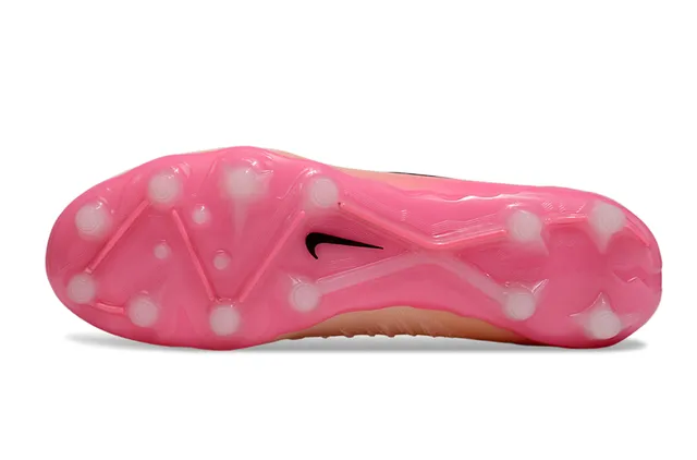 Nike Mercurial Soccer Cleats Peach Pink Gradient Firm-Ground Soccer Shoes 15