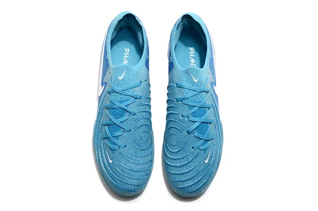 Nike Mercurial Turf Light Blue White Turf Soccer Shoes 2