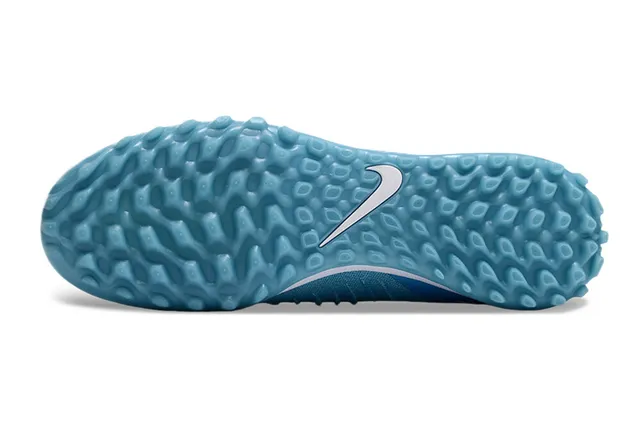 Nike Mercurial Turf Light Blue White Turf Soccer Shoes 6