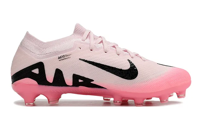 Nike Mercurial Vapor Pink Gradient Flyknit Firm-Ground Soccer Shoes 5