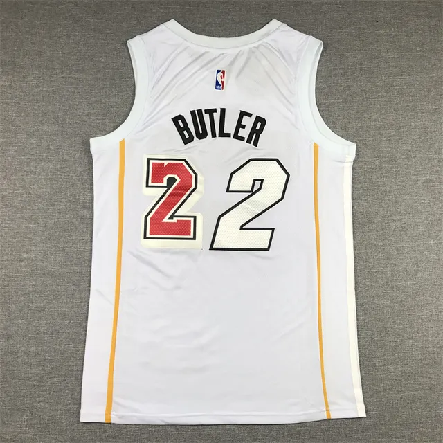 Nike Miami Heat City Edition قميص كرة السلة أبيض 3