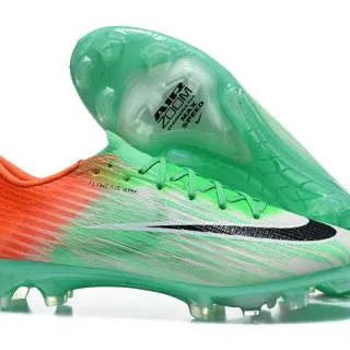 Nike Multicolor Low-Cut Sock-Fit Collar Firm-Ground Soccer Shoes