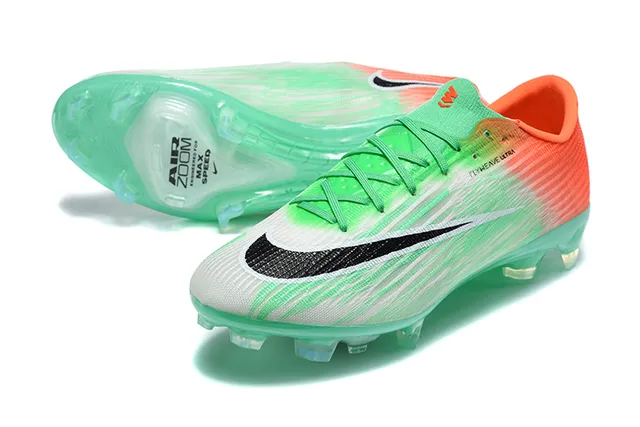 Nike Multicolor Low-Cut Sock-Fit Collar Firm-Ground Soccer Shoes 6