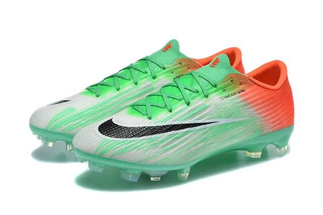 Nike Multicolor Low-Cut Sock-Fit Collar Firm-Ground Soccer Shoes 8