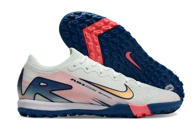 Nike Multicolor Navy Knit Upper Gradient Color Fade Turf Soccer Shoes 1