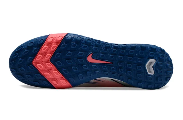 Nike Multicolor Navy Knit Upper Gradient Color Fade Turf Soccer Shoes 6