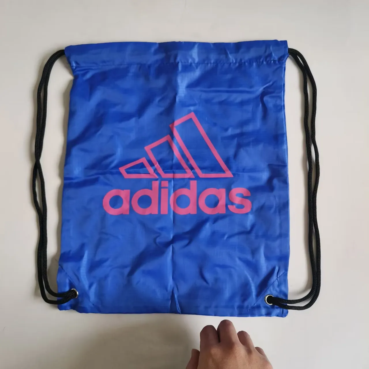 Nike Orange Black Drawstring Closure Sack-Style Silhouette Bucket Bag 15