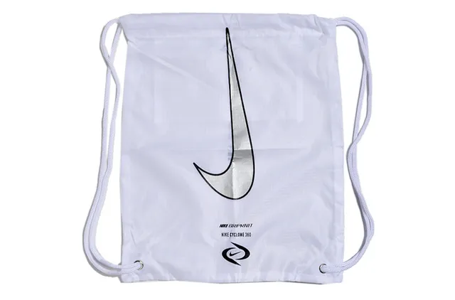 Nike Orange Black Drawstring Closure Sack-Style Silhouette Bucket Bag 20