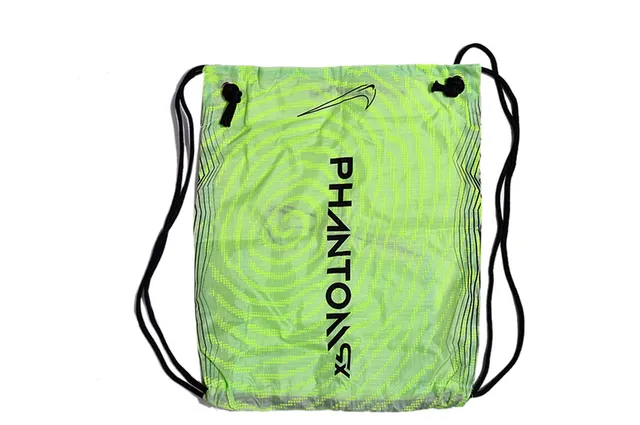 Nike Orange Black Drawstring Closure Sack-Style Silhouette Bucket Bag 23