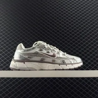 Nike P-6000 हल्का भूरा और बैंगनी लाइफस्टाइल स्नीकर
