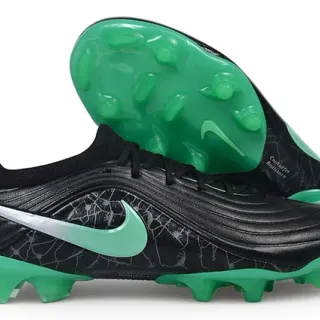 Nike Phantom GT Black Green Gradient Firm-Ground Soccer Shoes