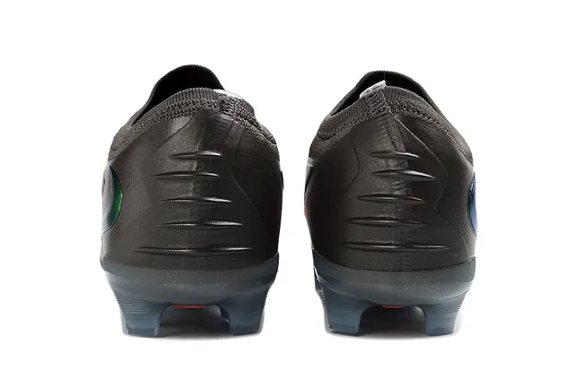 Nike Phantom GT Black Iridescent Green Firm-Ground Soccer Shoes 13