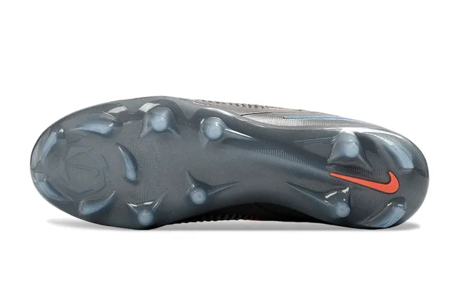 Nike Phantom GT Black Iridescent Green Firm-Ground Soccer Shoes 15
